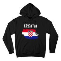 Croatia Indepedence Day Croatia Flag Tall Hoodie