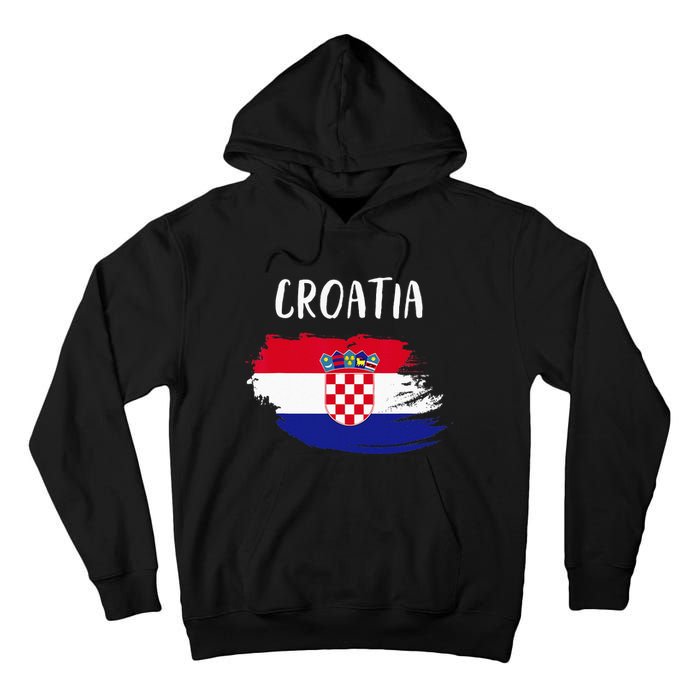 Croatia Indepedence Day Croatia Flag Tall Hoodie