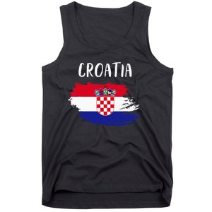 Croatia Indepedence Day Croatia Flag Tank Top