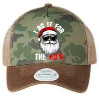 Christmas I Do It For The Hos Santa Claus Legacy Tie Dye Trucker Hat