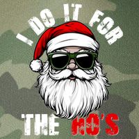 Christmas I Do It For The Hos Santa Claus Legacy Tie Dye Trucker Hat