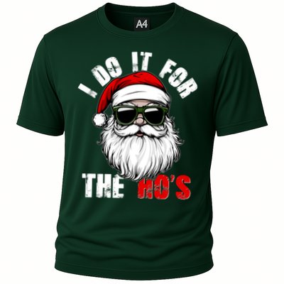 Christmas I Do It For The Hos Santa Claus Performance Shirt