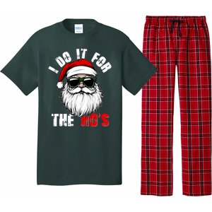 Christmas I Do It For The Hos Santa Claus Pajama Set