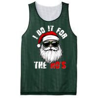 Christmas I Do It For The Hos Santa Claus Mesh Reversible Basketball Jersey Tank