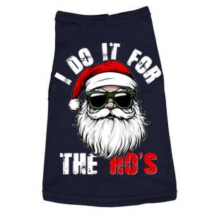 Christmas I Do It For The Hos Santa Claus Doggie Tank