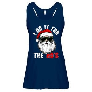 Christmas I Do It For The Hos Santa Claus Ladies Essential Flowy Tank