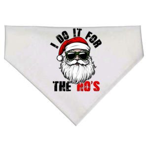 Christmas I Do It For The Hos Santa Claus USA-Made Doggie Bandana