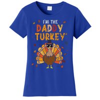 Cool I'm Daddy Turkey Thankful Papa Happy Thanksgiving Dad Women's T-Shirt