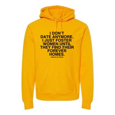 Culturejpg I DonT Date Anymore I Just Foster Women Until They Find Their Foreve Premium Hoodie