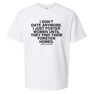 Culturejpg I DonT Date Anymore I Just Foster Women Until They Find Their Foreve Sueded Cloud Jersey T-Shirt