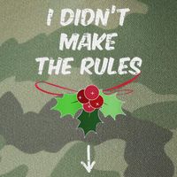 Christmas I Didnt Make Rules Mistletoe Funny Xmas Legacy Tie Dye Trucker Hat