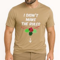 Christmas I Didnt Make Rules Mistletoe Funny Xmas Performance Shirt
