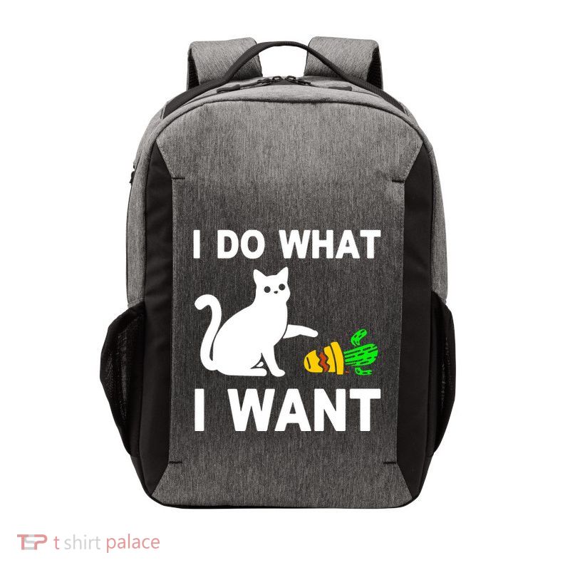 Cat I Do What I Want Vector Backpack