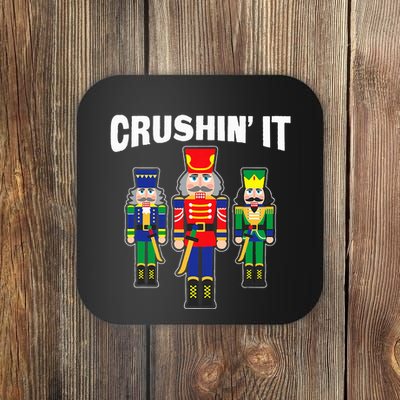 Crushing It Decorative Nut Cracker Coaster