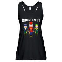 Crushing It Decorative Nut Cracker Ladies Essential Flowy Tank