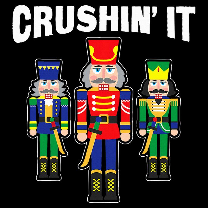 Crushing It Decorative Nut Cracker Mousepad