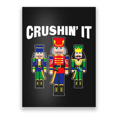 Crushing It Decorative Nut Cracker Poster