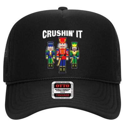 Crushing It Decorative Nut Cracker Trucker Hat