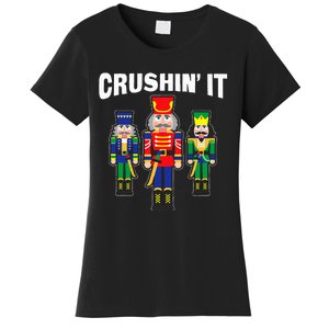 Crushing It Decorative Nut Cracker Women's T-Shirt