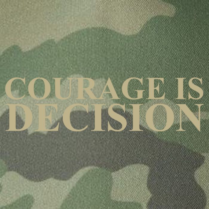 Courage Is Decision Legacy Tie Dye Trucker Hat