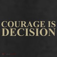 Courage Is Decision 11oz C Handle Ceramic Mug