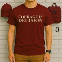 Courage Is Decision T-Shirt