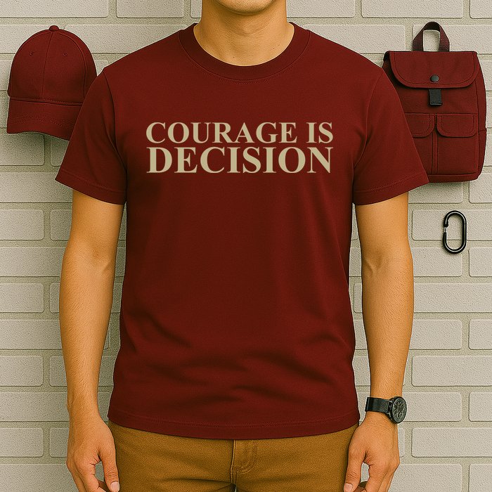 Courage Is Decision T-Shirt