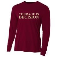 Courage Is Decision Cooling Performance Long Sleeve Crew