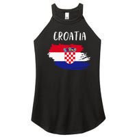 Croatia indepedence day croatia flag Women’s Perfect Tri Rocker Tank