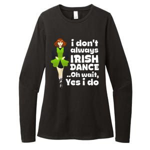 Cute Irish Dance Saint Patricks Day Shamrock Dancing Gift Womens CVC Long Sleeve Shirt