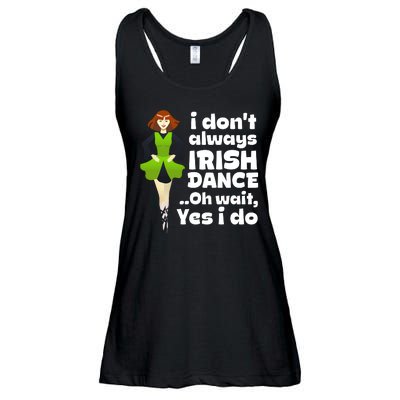 Cute Irish Dance Saint Patricks Day Shamrock Dancing Gift Ladies Essential Flowy Tank