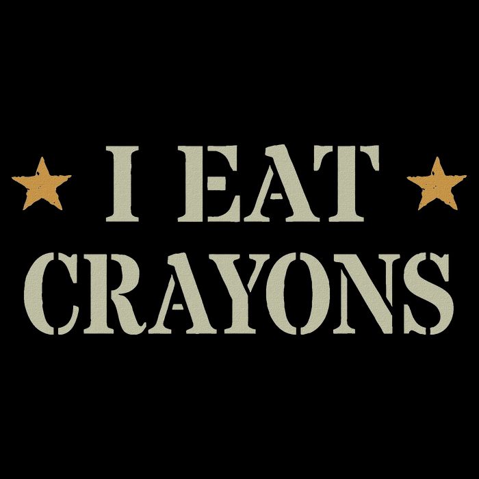 Cute I Eat Crayons Proud Eater Officer Squad Military Corp Toddler T-Shirt