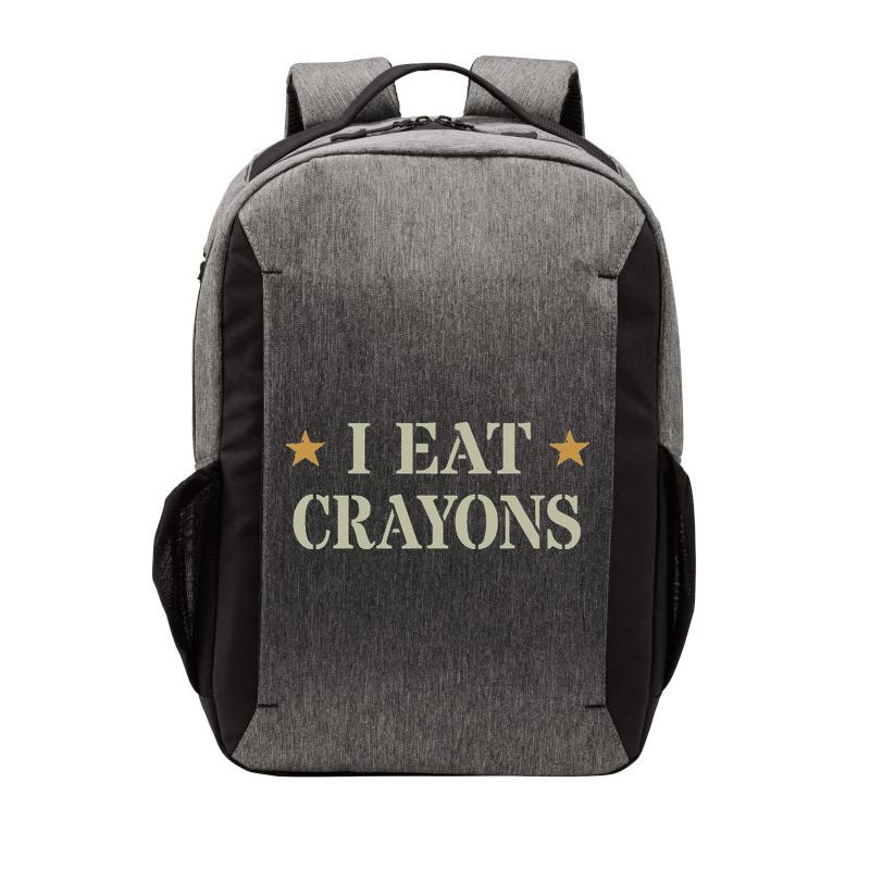 Cute I Eat Crayons Proud Eater Officer Squad Military Corp Vector Backpack