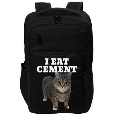 Cat I Eat Cement Impact Tech Backpack