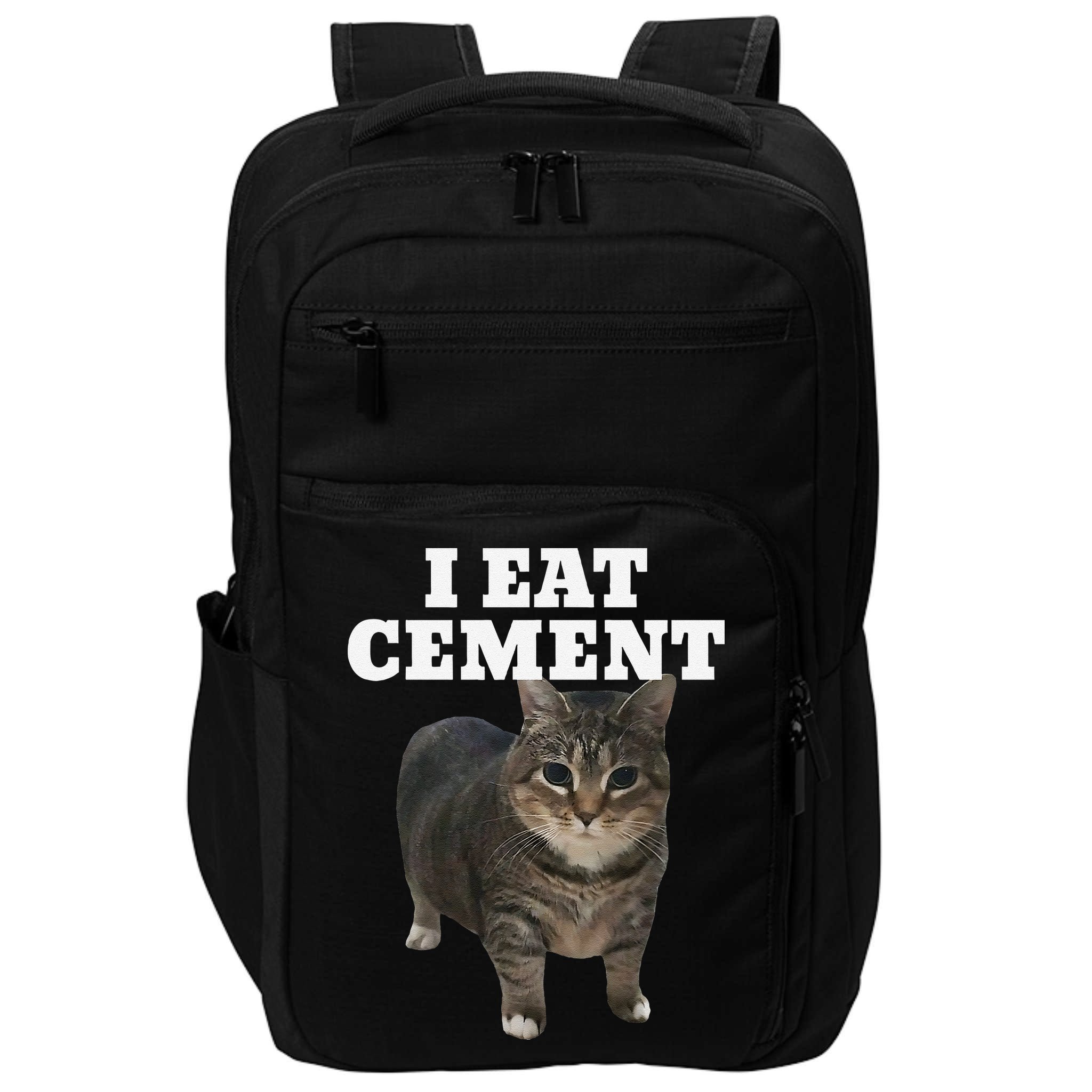 Cat I Eat Cement Impact Tech Backpack