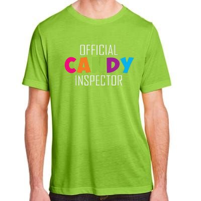 Candy Inspector Funny Halloween Candy Costume Adult ChromaSoft Performance T-Shirt