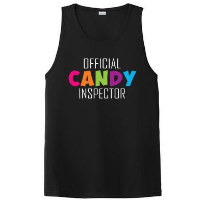 Candy Inspector Funny Halloween Candy Costume PosiCharge Competitor Tank