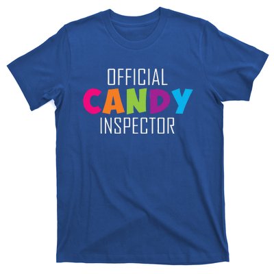 Candy Inspector Funny Halloween Candy Costume T-Shirt