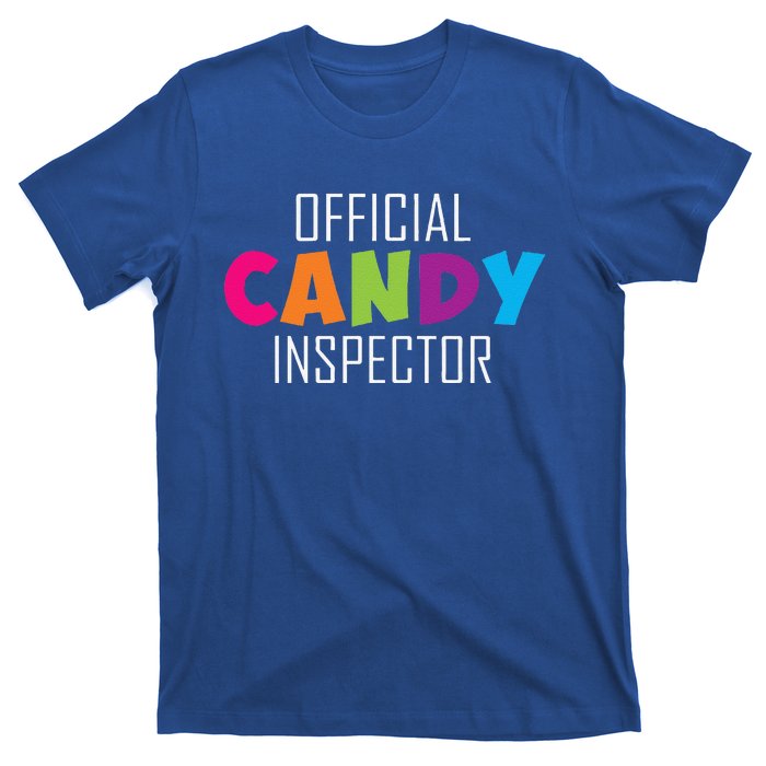 Candy Inspector Funny Halloween Candy Costume T-Shirt