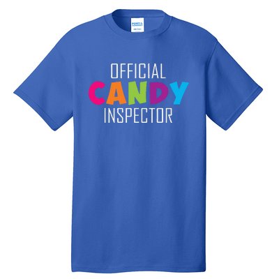 Candy Inspector Funny Halloween Candy Costume Tall T-Shirt