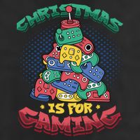 Christmas Is For Gaming Controller Christmas Tree Gamer Gift 11oz C Handle Ceramic Mug