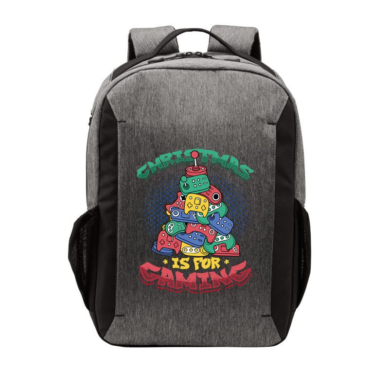 Christmas Is For Gaming Controller Christmas Tree Gamer Gift Vector Backpack