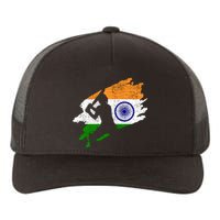 Cricket India Flag Jersey Vintage Gift Yupoong Adult 5-Panel Trucker Hat