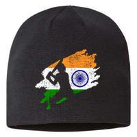 Cricket India Flag Jersey Vintage Gift Sustainable Beanie