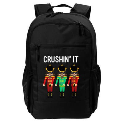 Crushin It Flossing Nutcracker Christmas Dance Daily Commute Backpack