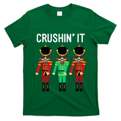 Crushin It Flossing Nutcracker Christmas Dance T-Shirt