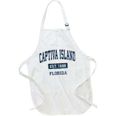 Captiva Island Florida Fl Vintage Sports Established Apron