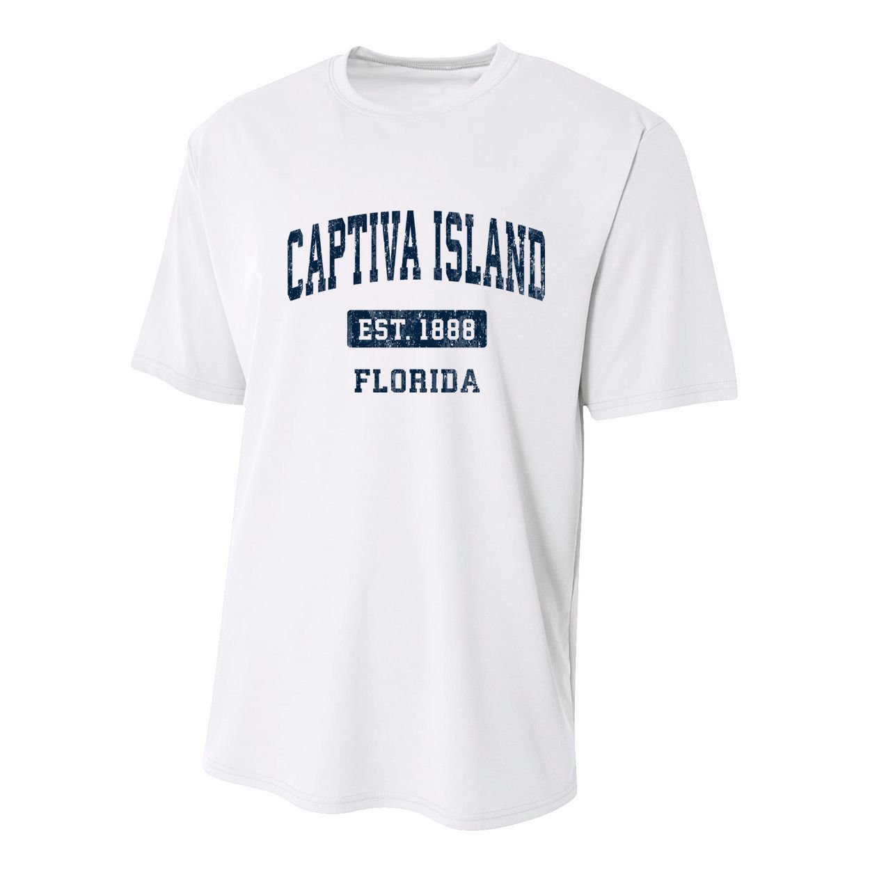 Captiva Island Florida Fl Vintage Sports Established Youth Performance Sprint T-Shirt