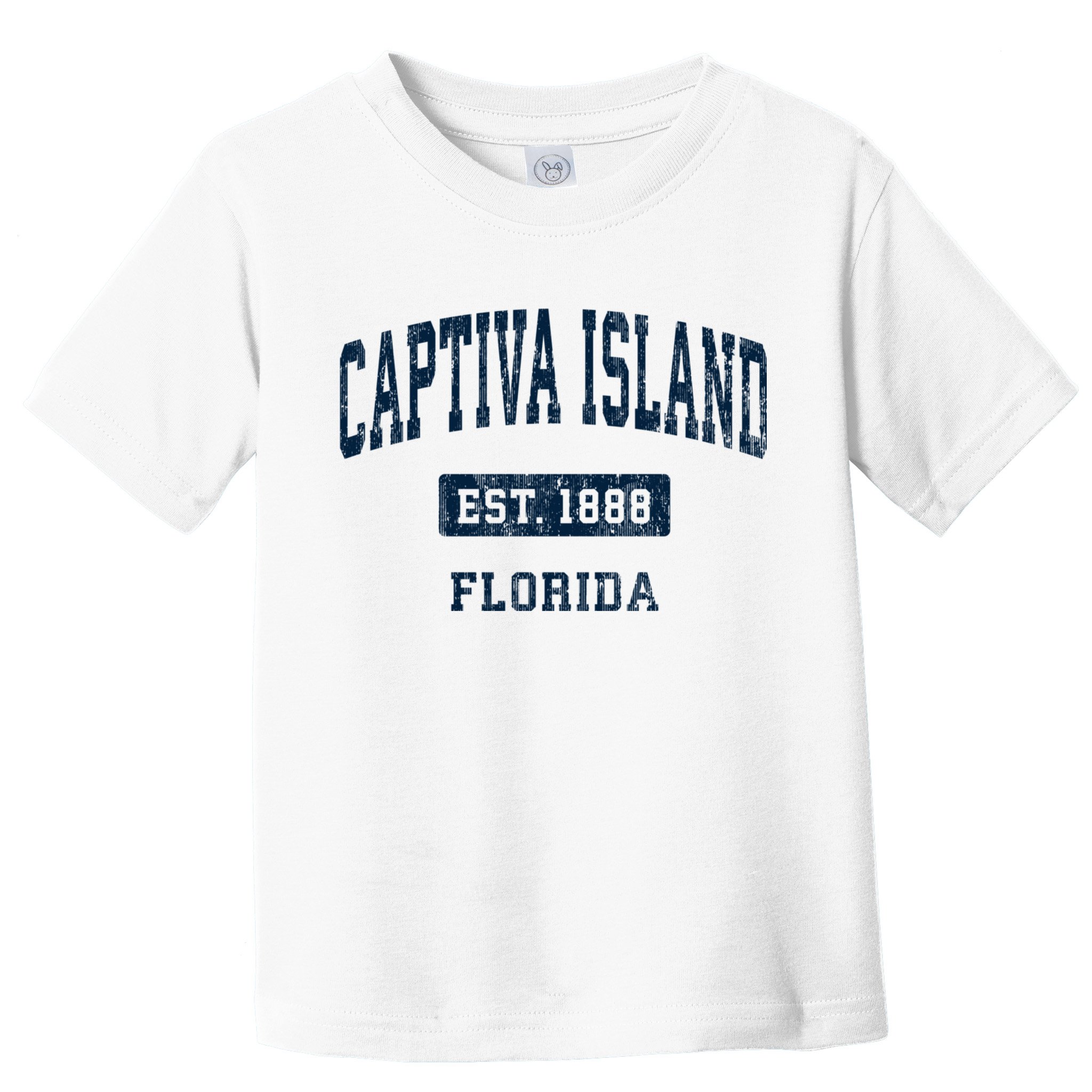Captiva Island Florida Fl Vintage Sports Established Toddler T-Shirt