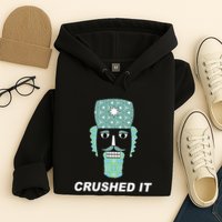 Crushed It Funny Nutcracker Classic Ballet Performance Hoodie